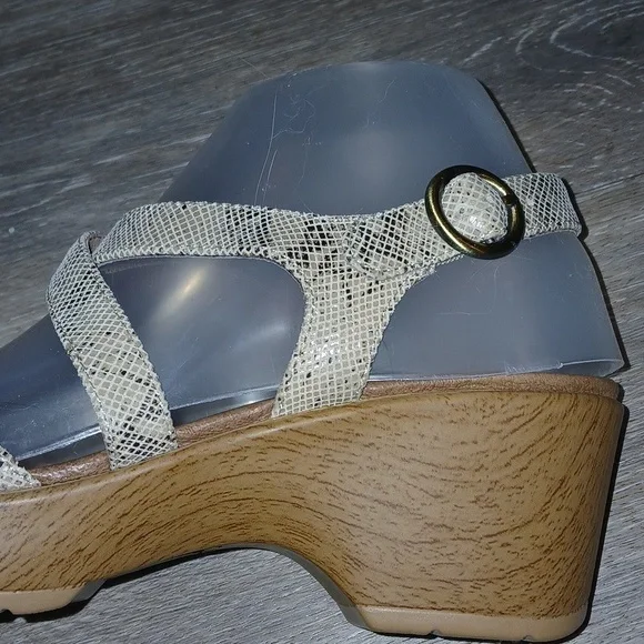 Women's Julie Dansko snakeskin shoes size 37 - Picture 8 of 12